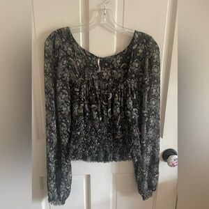 Free people long sleeve top